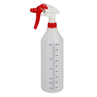 L6708.5 ΔΟΧΕΙΟ ΨΕΚΑΣΜΟΥ HDPE ΜΕ ΔΟΣΟΜΕΤΡΗΤΗ 1L & ΝΤΙΣΠΕΝΣΕΡ ΜΕ ΡΥΘΜΙΖΟΜΕΝΗ ΜΥΤΗ LAMPA - 1 ΤΕΜ.