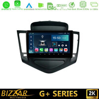 Bizzar g+ Series Chevrolet Cruze 2009-2012 8core Android12 6+128gb Navigation Multimedia Tablet 9" u-g-Cv0045