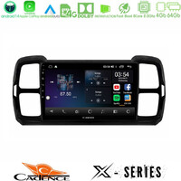 Cadence x Series Citroen ds5 Aircross 2017-2021 8core Android 14 4+64gb Navigation Multimedia Tablet 9" u-x-Ct1240