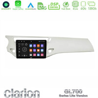Clarion Gl700 Lite Series 8core Android11 6+128gb Citroen c3 2009-2016 Navigation Multimedia Tablet 9" με Carplay & Android Auto u-G76l-Ct1948wh