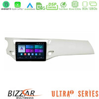 Bizzar Ultra Series Citroen c3 2009-2016 8core Android13 8+128gb Navigation Multimedia Tablet 9" u-ul2-Ct1948wh