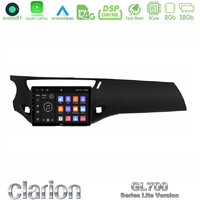 Clarion Gl700 Lite Series 8core Android11 2+32gb Citroen C3/ds3 2009-2016 Navigation Multimedia Tablet 9" με Carplay & Android Auto u-G72l-Ct1948bl