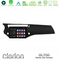 Clarion Gl700 Lite Series 8core Android11 6+128gb Citroen C3/ds3 2009-2016 Navigation Multimedia Tablet 9" με Carplay &am u-G76l-Ct1948bl