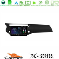 Cadence x Series Citroen C3/ds3 2009-2016 8core Android 14 4+64gb Navigation Multimedia Tablet 9" u-x-Ct1948bl