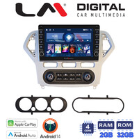 LM Digital - LM ZG4367S GPS Οθόνη OEM Multimedia Αυτοκινήτου για Ford Mondeo 2007 > 2010 (CarPlay/AndroidAuto/BT/GPS/WIFI/GPRS) electriclife