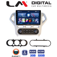 LM Digital - LM ZL4367S GPS Οθόνη OEM Multimedia Αυτοκινήτου για Ford Mondeo 2007 > 2010 (BT/GPS/WIFI/GPRS) electriclife