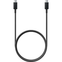 Samsung Regular USB 2.0 Cable USB-C male - USB-C male Μαύρο 1m (EP-DA705BBEGWW) (SAMEP-DA705BBEGWW)