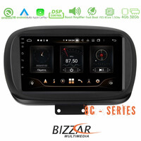 Bizzar pro Edition Fiat 500x Android 10 8core Navigation Multimediau-bl-8c-Ft60-pro