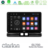 Clarion Gl700 Lite Series 8core Android11 2+32gb Citroen c3 2016-> Navigation Multimedia Tablet 9" με Carplay & Android Auto u-G72l-Ct2502