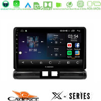 Cadence x Series Citroen c3 2016-> 8core Android 14 4+64gb Navigation Multimedia Tablet 9" u-x-Ct2502