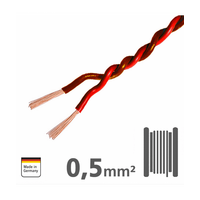 Ampire IKV050-RT-50 Καλώδιο Εγκατάστασης για Can & Lin 2x 0,5mm² 50m (Τεμάχιο)