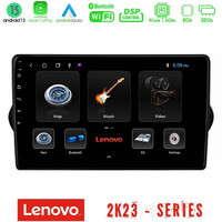 Lenovo car pad Fiat Tipo 2015-2022 (Sedan) 4core Android 13 2+32gb Navigation Multimedia Tablet 9" u-len-Ft0802