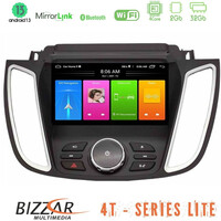 Bizzar 4t Series Ford c-max / Kuga 4core Android13 2+32gb Navigation Multimedia Tablet 9" u-lvb-Fd2025