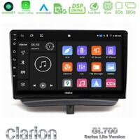 Clarion Gl700 Lite Series 8core Android11 2+32gb Ford Courier 2015-2023 Navigation Multimedia Tablet 9" με Carplay & Android Auto u-G72l-Fd1794