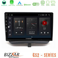 Cadence qg Series 8core Android13 4+64gb Ford Courier 2015-2023 Navigation Multimedia Tablet 9" u-qg-Fd1794