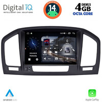 DIGITAL IQ MSG 414_CPA (8” DECK) MULTIMEDIA SYSTEM for OPEL INSIGNIA mod. 2008-2013 – SAAB 9.5 mod. 2006-2012