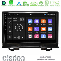 Clarion Gl700 Lite Series 8core Android11 6+128gb Honda hr-v 2021-> Navigation Multimedia Tablet 9" με Carplay & Android Auto u-G76l-Hd1034