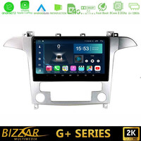 Bizzar g+ Series Ford s-max 2006-2012 8core Android12 6+128gb Navigation Multimedia Tablet 9" u-g-Fd409s