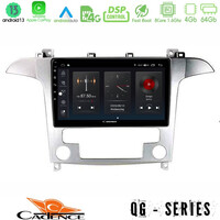 Cadence qg Series 8core Android13 4+64gb Ford s-max 2006-2012 Navigation Multimedia Tablet 9" u-qg-Fd409s