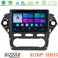 Bizzar Ultra Series Ford Mondeo 2011-2014 8core Android13 8+128gb Navigation Multimedia Tablet 9" u-ul2-Fd0920