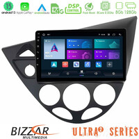 Bizzar Ultra Series Ford Focus 1999-2004 8core Android13 8+128gb Navigation Multimedia Tablet 9" u-ul2-Fd1331