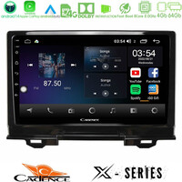 Cadence x Series Honda hr-v 2021-> 8core Android 14 4+64gb Navigation Multimedia Tablet 9" u-x-Hd1034
