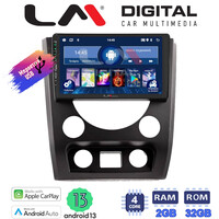 LM Digital - LM ZA4014A GPS Οθόνη OEM Multimedia Αυτοκινήτου για SsangYong Rexton 2015 > 2016 (CarPlay/AndroidAuto/BT/GPS/WIFI/GPRS) electriclife