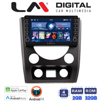 LM Digital - LM ZG4014A GPS Οθόνη OEM Multimedia Αυτοκινήτου για SsangYong Rexton 2015 > 2016 (CarPlay/AndroidAuto/BT/GPS/WIFI/GPRS) electriclife