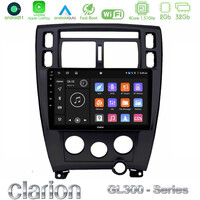 Clarion Gl300 Series Hyundai Tucson 2006 – 2013 4core Android11 2+32gb Navigation Multimedia Tablet 9" με Carplay & Android Auto u-gl3-Hy0712bl