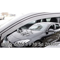 ΑΝΕΜ.11008 ΑΝΕΜΟΘΡΑΥΣΤΕΣ ΓΙΑ BMW ΣΕΙΡΑ 1 F70 5D 2024+ ΖΕΥΓΑΡΙ ΑΠΟ ΕΥΚΑΜΠΤΟ ΦΙΜΕ ΠΛΑΣΤΙΚΟ HEKO - 2 ΤΕΜ.