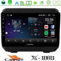 Cadence x Series Jeep Wrangler 2018-> 8core Android 14 4+64gb Navigation Multimedia Tablet 9" u-x-Jp0865