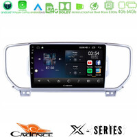 Cadence x Series kia Sportage 2016-2018 8core Android 14 4+64gb Navigation Multimedia Tablet 9" u-x-Ki0033