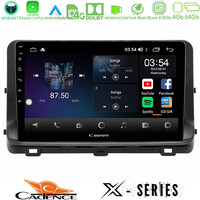 Cadence x Series kia Ceed 2018-2023 8core Android 14 4+64gb Navigation Multimedia Tablet 9" u-x-Ki1259