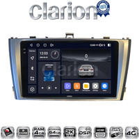 CLARION GL74027G Οθόνη OEM Multimedia Αυτοκινήτου για Toyota Avensis 2009 > 2016 (CarPlay/AndroidAuto/BT/GPS/WIFI/GPRS) electriclife