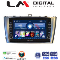 LM Digital - LM ZG4027G GPS Οθόνη OEM Multimedia Αυτοκινήτου για Toyota Avensis 2009 > 2016 (CarPlay/AndroidAuto/BT/GPS/WIFI/GPRS) electriclife