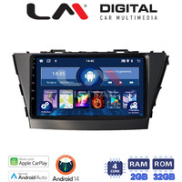 LM Digital - LM ZN4561B GPS Οθόνη OEM Multimedia Αυτοκινήτου για Toyota Prius 2009 > 2015 (CarPlay/AndroidAuto/BT/GPS/WIFI/GPRS) electriclife