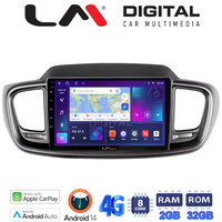 LM Digital - LM ZR8224 GPS Οθόνη OEM Multimedia Αυτοκινήτου για Kia Sorento 2013 > 2020 (CarPlay/AndroidAuto/BT/GPS/WIFI/GPRS) electriclife