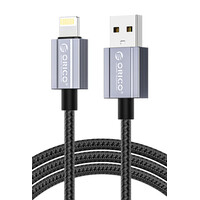 ORICO καλώδιο Lightning σε USB GQA12, 2.4A, 480Mbps, 1m, μαύρο