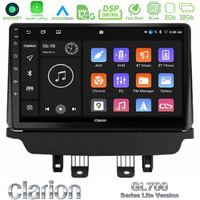 Clarion Gl700 Lite Series 8core Android11 2+32gb Mazda 2 2014-2021 Navigation Multimedia Tablet 9" με Carplay & Android Auto u-G72l-Mz1091