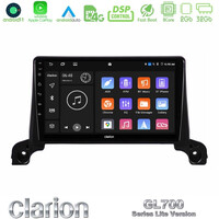 Clarion Gl700 Lite Series 8core Android11 2+32gb Peugeot 3008/5008 2017-2023 Navigation Multimedia Tablet 9" με Carplay & Android Auto u-G72l-Pg0433