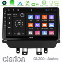 Clarion Gl300 Series 4core Android11 2+32gb Mazda 2 2014-2021 Navigation Multimedia Tablet 9" με Carplay & Android Auto u-gl3-Mz1091