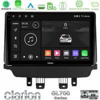 Clarion Gl700 Series 8core Android13 4+64gb Mazda 2 2014-2021 Navigation Multimedia Tablet 9" με Carplay & Android Auto u-gl7-Mz1091