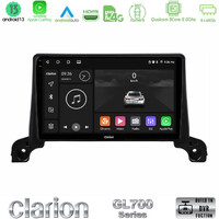 Clarion Gl700 Series 8core Android13 4+64gb Peugeot 3008/5008 2017-2023 Navigation Multimedia Tablet 9" με Carplay & Android Auto u-gl7-Pg04323