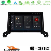 Cadence qg Series 8core Android13 4+64gb Peugeot 3008/5008 2017-2023 Navigation Multimedia Tablet 9" u-qg-Pg0433