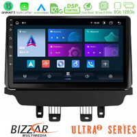 Bizzar Ultra Series Mazda 2 2014-2021 8core Android13 8+128gb Navigation Multimedia Tablet 9" u-ul2-Mz1091