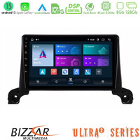 Bizzar Ultra Series Peugeot 3008/5008 2017-2023 8core Android13 8+128gb Navigation Multimedia Tablet 9" u-ul2-Pg0433