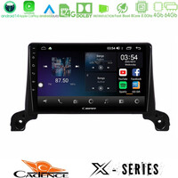 Cadence x Series Peugeot 3008/5008 2017-2023 8core Android 14 4+64gb Navigation Multimedia Tablet 9" u-x-Pg0433