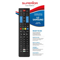 Superior Τηλεχειριστήριο Αντικατάστασης για LG/Samsung Smart - Plug & Play (SUPTRB002) (SPRSUPTRB002)