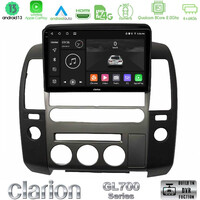 Clarion Gl700 Series 8core Android13 4+64gb Nissan Navara / Pathfinder 2006-2012 (με Εργ.οθόνη) Navigation Multimedia Tablet 9" με Carplay & Android Auto u-gl7-Au0826-1