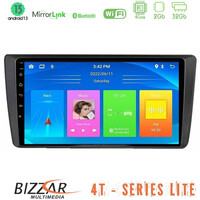 Bizzar 4t Series Skoda Octavia 2004-2012 4core Android13 2+32gb Navigation Multimedia Tablet 9" u-lvb-Sk1914